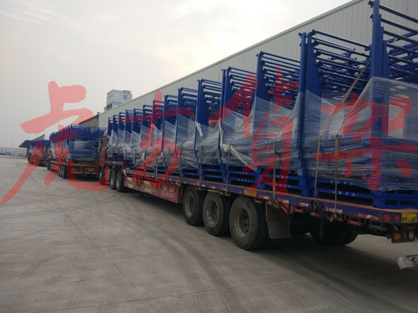 中國物流倉庫堆垛式貨架送貨